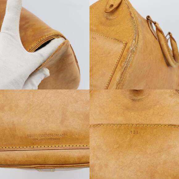 LOUIS VUITTON Nomad Leather Speedy 30 Hand Bag Beige M85392 - Picture 11 of 13